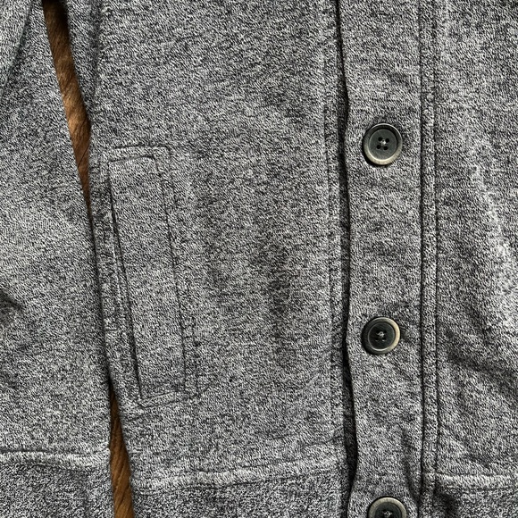 WOMENS H&M Black Jersey Hooded Jacket Size XS - Picture 5 of 5